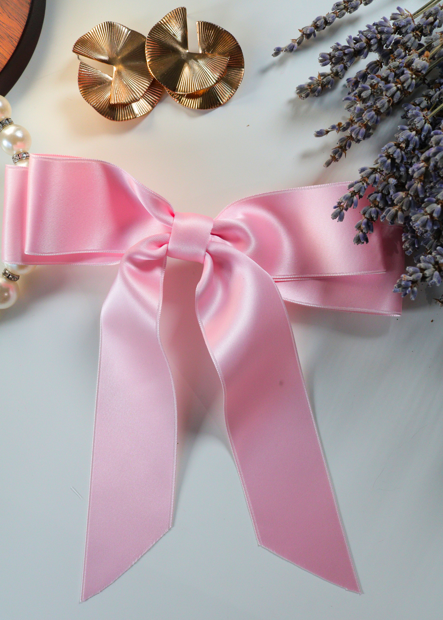 SATIN FAIRYTABLE HAIR BOW