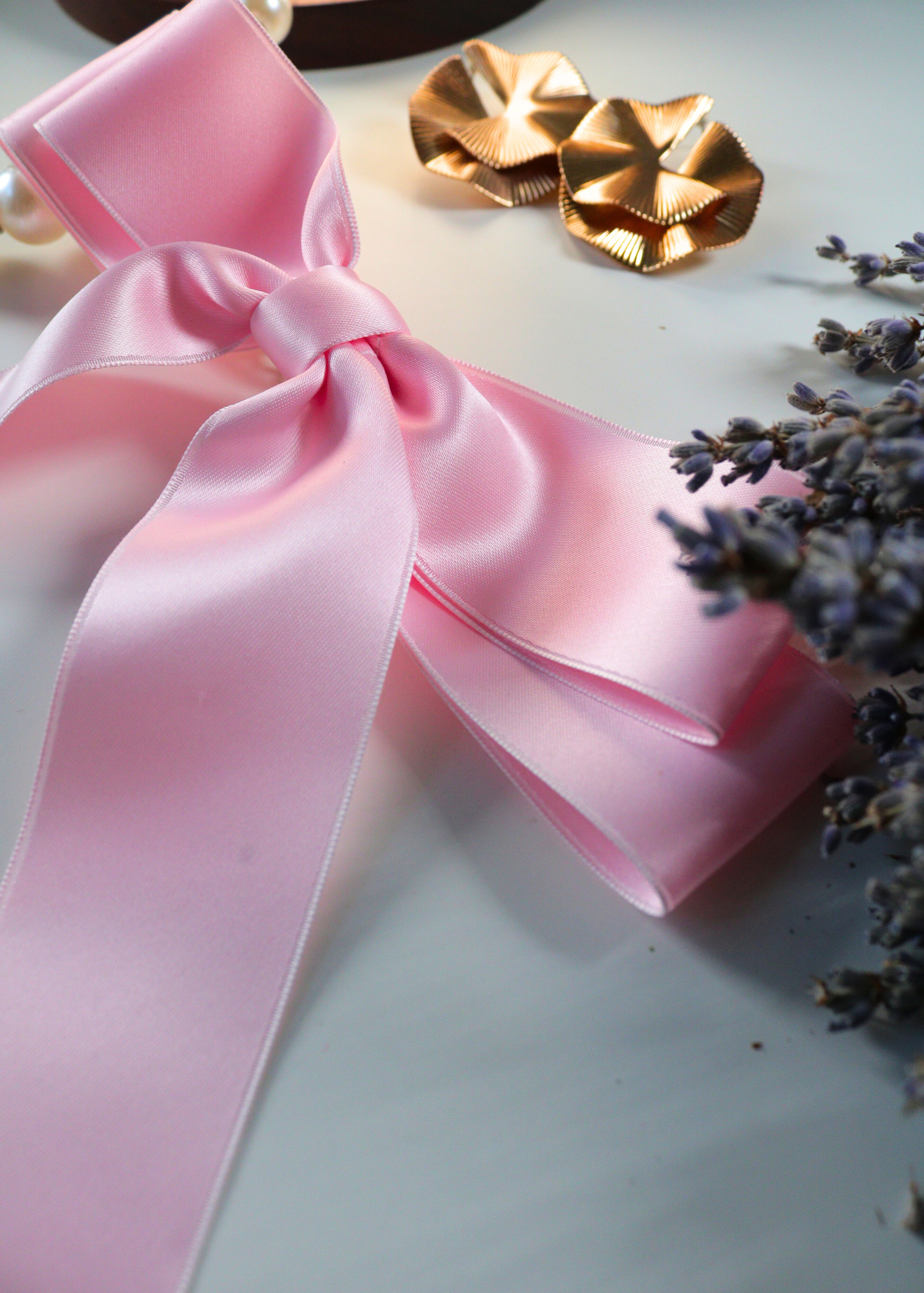 SATIN FAIRYTABLE HAIR BOW