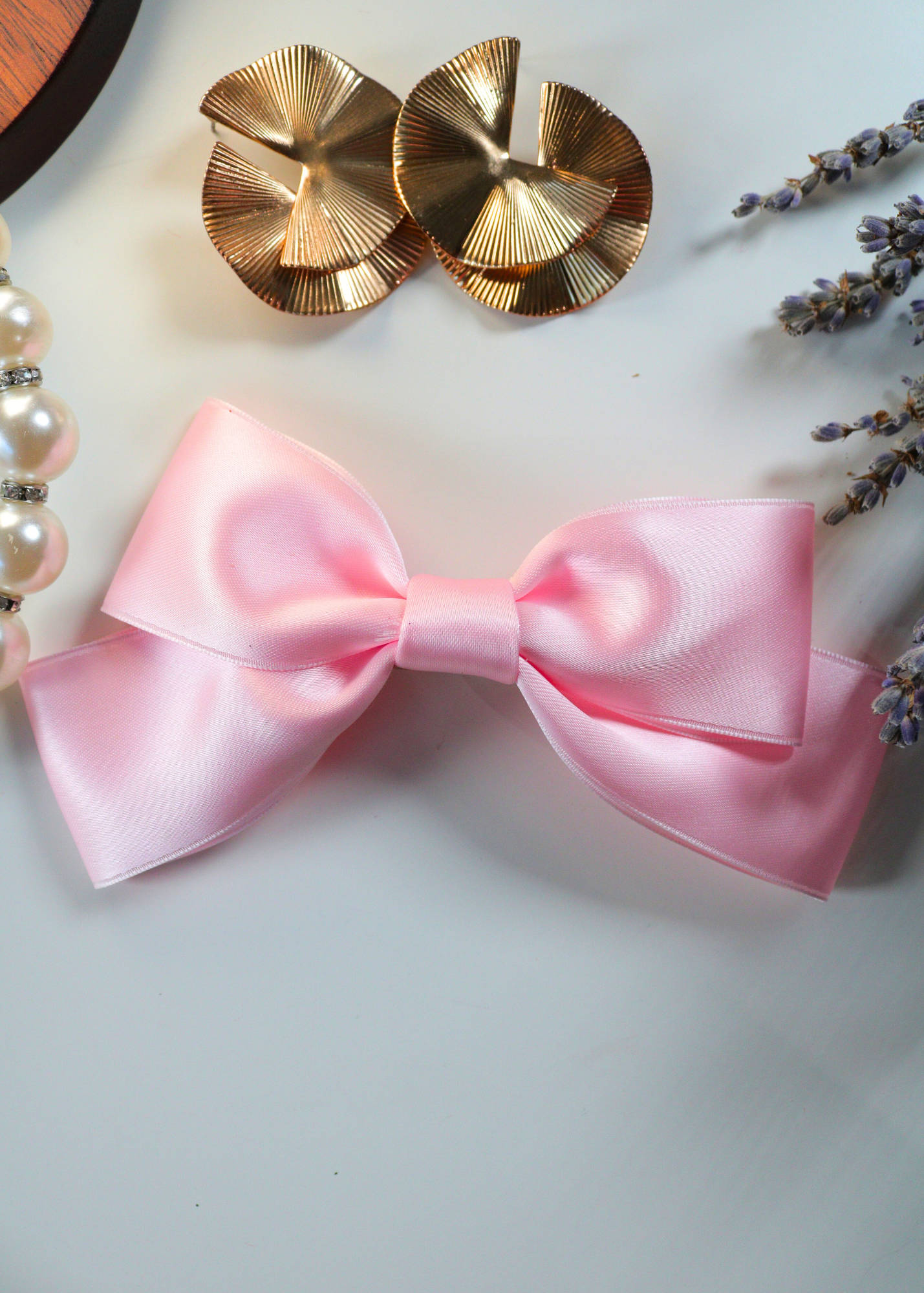 SATIN SAILOR HAIR BOW