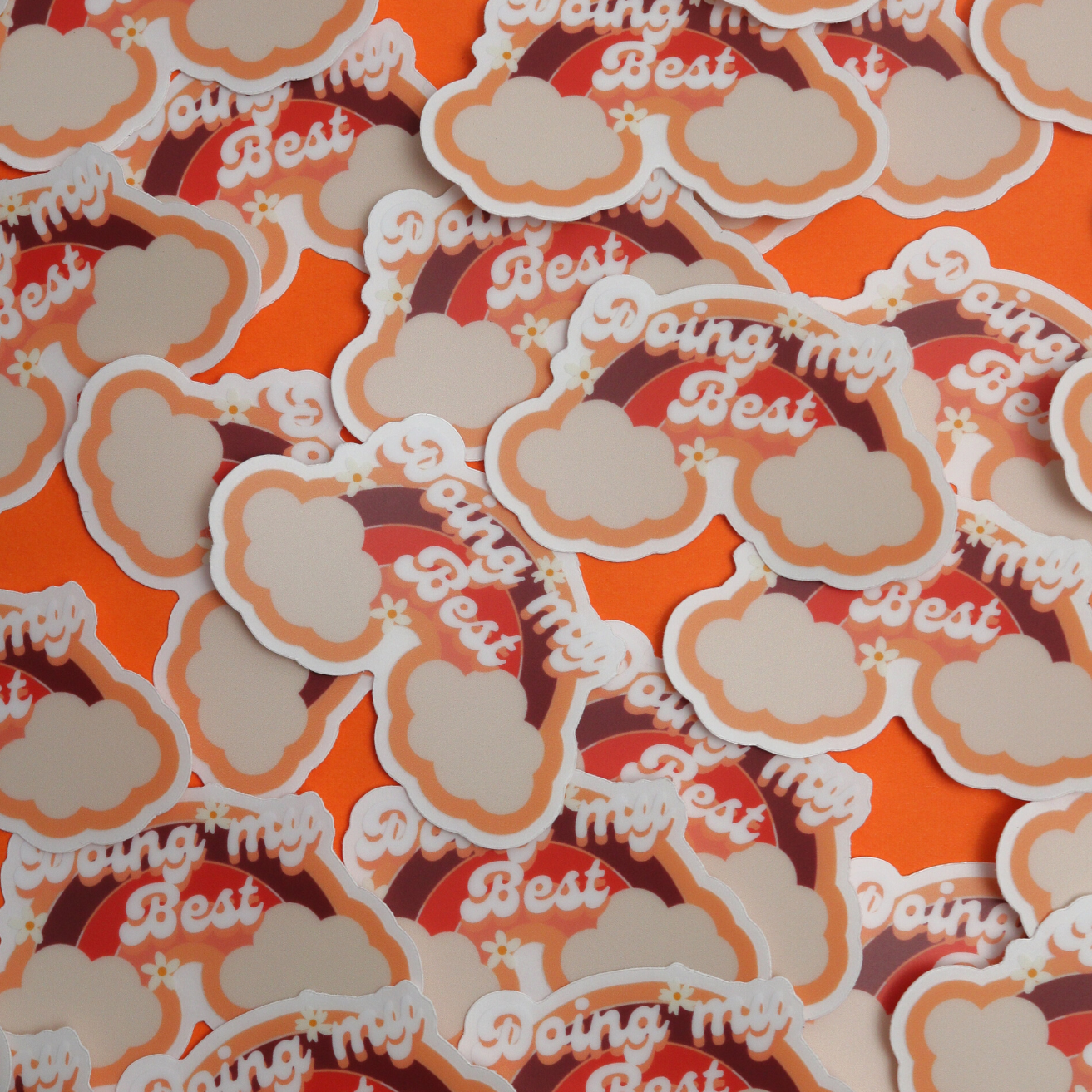 Doing my best Sticker